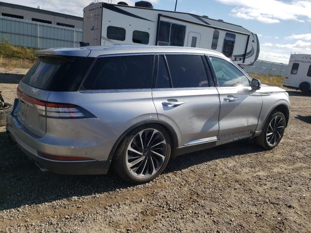 5LM5J7XC5MGL11831 - 2021 LINCOLN AVIATOR RESERVE SILVER photo 3