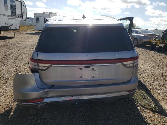 5LM5J7XC5MGL11831 - 2021 LINCOLN AVIATOR RESERVE SILVER photo 6