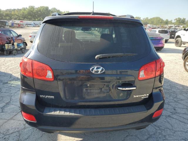 5NMSH13E19H318138 - 2009 HYUNDAI SANTA FE SE BLUE photo 6