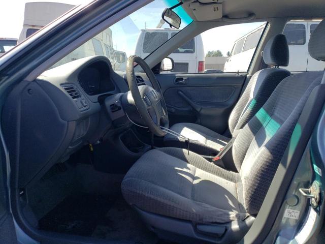 2HGEJ6615YH544721 - 2000 HONDA CIVIC BASE SILVER photo 7
