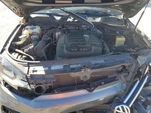 WVGEF9BP8ED008765 - 2014 VOLKSWAGEN TOUAREG V6 GRAY photo 12