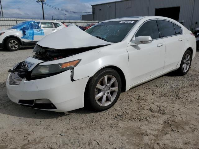 19UUA8F55EA008940 - 2014 ACURA TL TECH WHITE photo 1