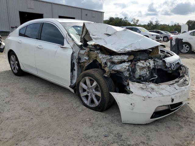 19UUA8F55EA008940 - 2014 ACURA TL TECH WHITE photo 4