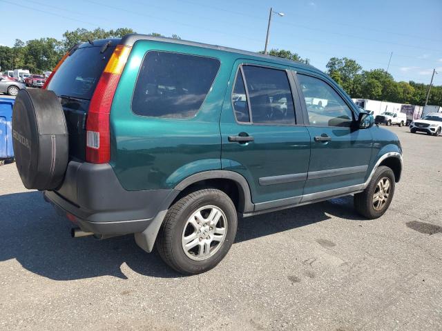 JHLRD78832C062110 - 2002 HONDA CR-V EX BLUE photo 3