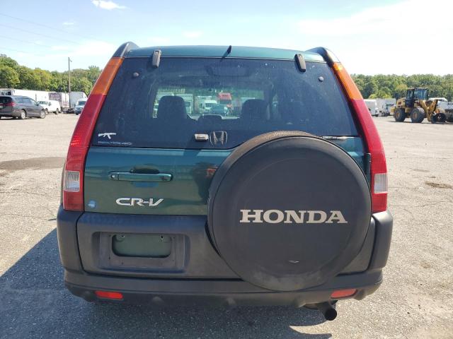 JHLRD78832C062110 - 2002 HONDA CR-V EX BLUE photo 6