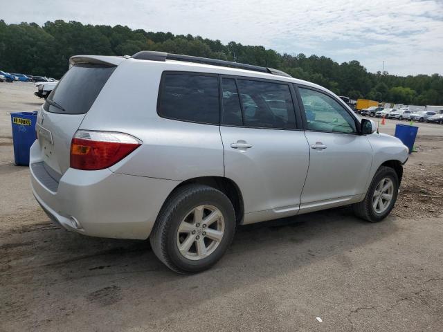 5TDZK3EH6AS020558 - 2010 TOYOTA HIGHLANDER Argent photo 3