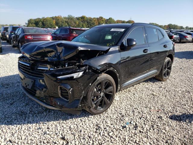 LRBFZMR41ND109157 - 2022 BUICK ENVISION PREFERRED BLACK photo 1