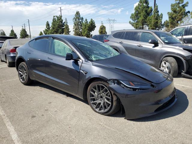 5YJ3E1EA5SF048376 - 2025 TESLA MODEL 3 GRAY photo 4