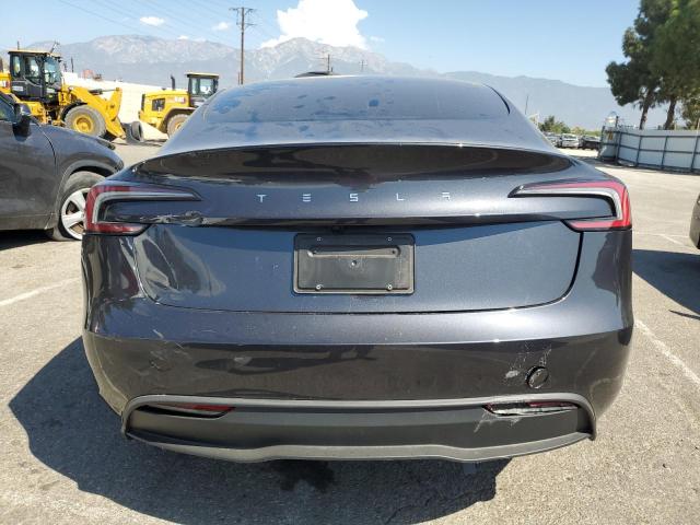 5YJ3E1EA5SF048376 - 2025 TESLA MODEL 3 GRAY photo 6