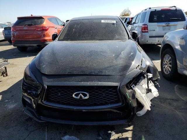 JN1EV7AP7JM354882 - 2018 INFINITI Q50 LUXE BLACK photo 5