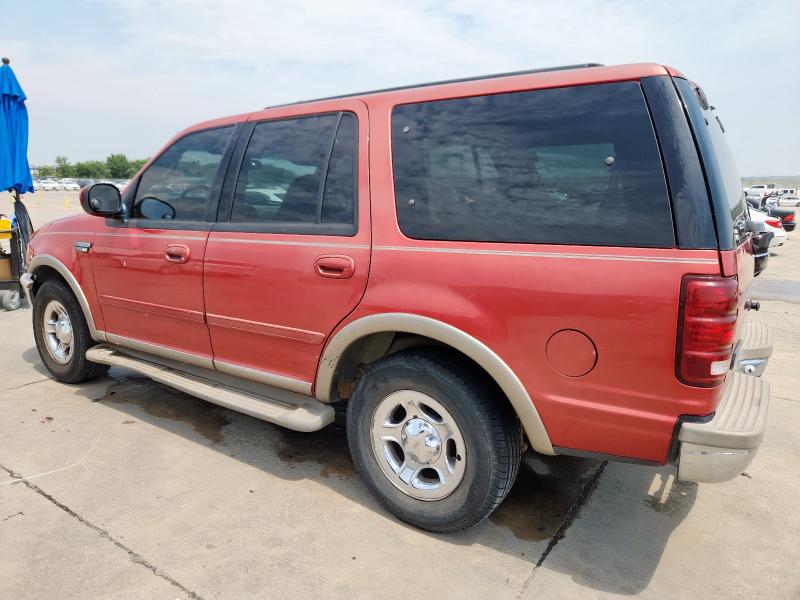 1FMRU17L82LA52443 - 2002 FORD EXPEDITION EDDIE BAUER RED photo 2