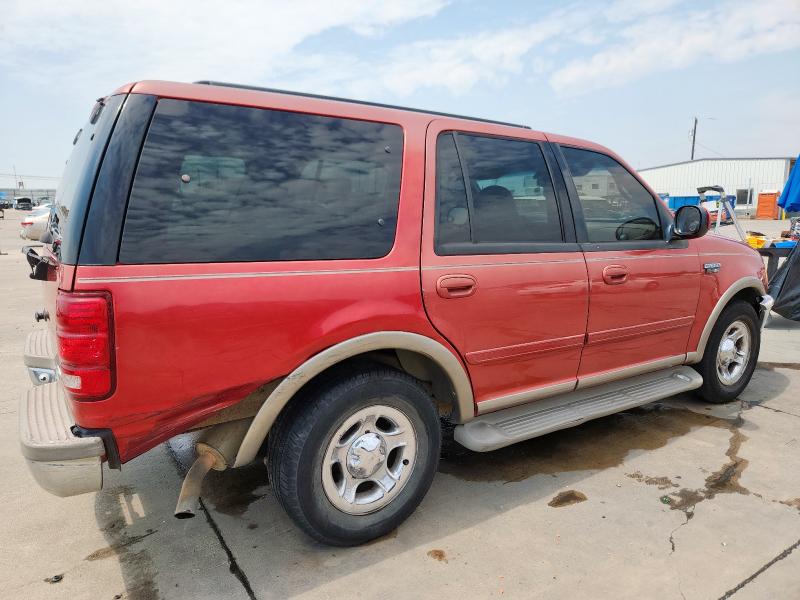 1FMRU17L82LA52443 - 2002 FORD EXPEDITION EDDIE BAUER RED photo 3