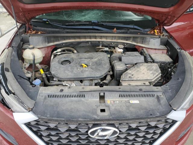 KM8J23A48KU908754 - 2019 HYUNDAI TUCSON SE 红色 照片 12