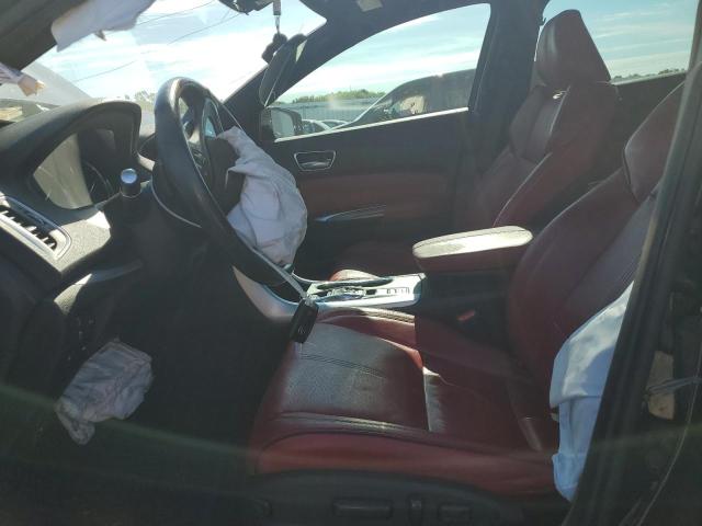 19UUB3F67JA004889 - 2018 ACURA TLX TECH+A Սև լուսանկար 7