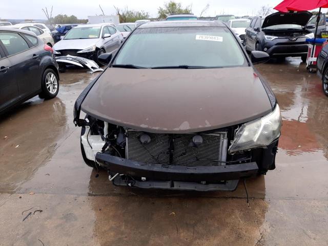 4T1BF1FK2EU767740 - 2014 TOYOTA CAMRY L BLACK photo 5