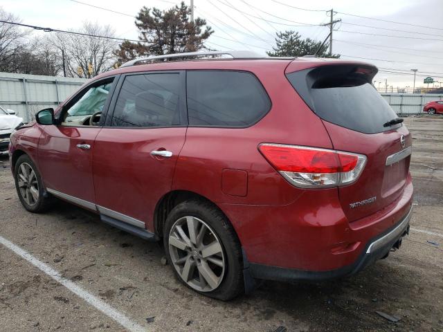 5N1AR2MM5FC683707 - 2015 NISSAN PATHFINDER S 红色 照片 2