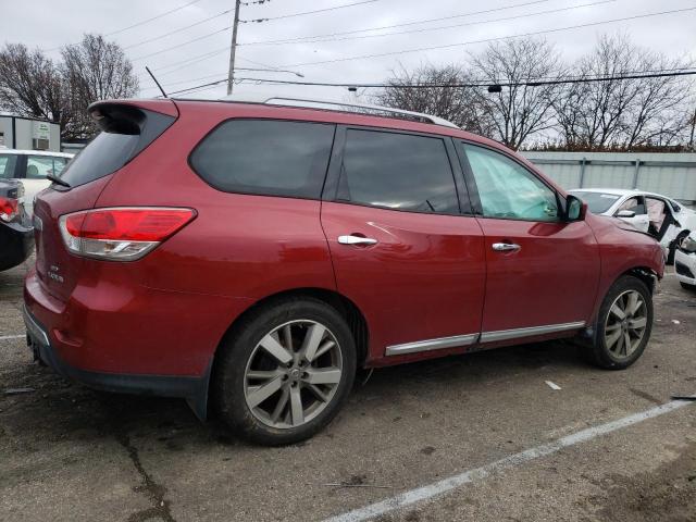 5N1AR2MM5FC683707 - 2015 NISSAN PATHFINDER S 红色 照片 3