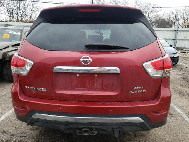 5N1AR2MM5FC683707 - 2015 NISSAN PATHFINDER S 红色 照片 6