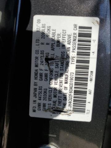 JH4CU2F60AC019073 - 2010 ACURA TSX ნაცრისფერი ფოტო 13