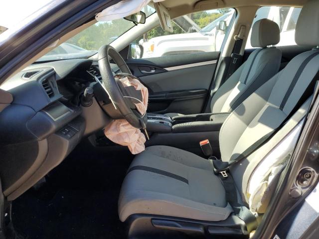 2HGFC2F61KH504971 - 2019 HONDA CIVIC LX GRAY photo 7