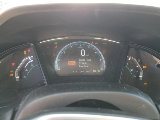 2HGFC2F61KH504971 - 2019 HONDA CIVIC LX GRAY photo 9