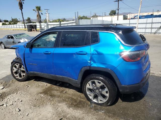 3C4NJDCB4MT579736 - 2021 JEEP COMPASS LIMITED BLUE photo 2