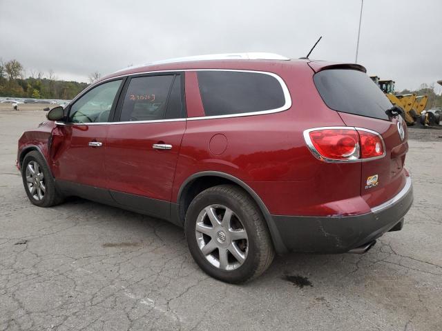 5GAEV23D19J218037 - 2009 BUICK ENCLAVE CXL RED photo 2