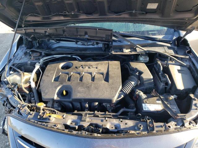 5YFBU4EE3DP075697 - 2013 TOYOTA COROLLA BASE ნაცრისფერი ფოტო 11