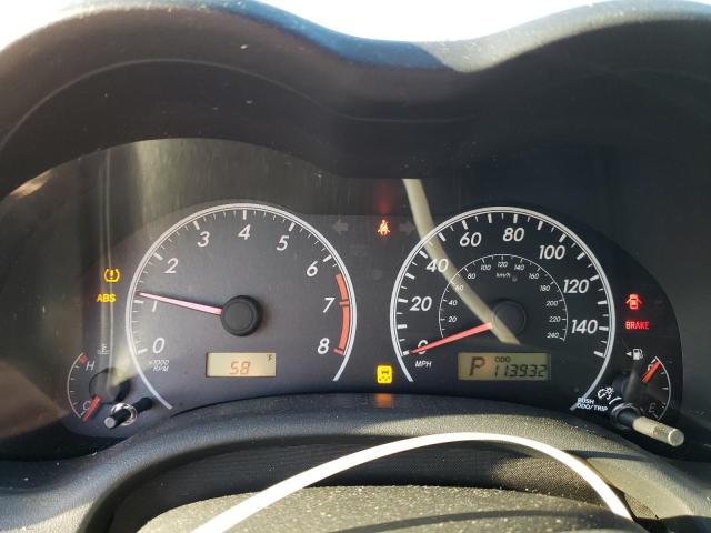 5YFBU4EE3DP075697 - 2013 TOYOTA COROLLA BASE ნაცრისფერი ფოტო 9