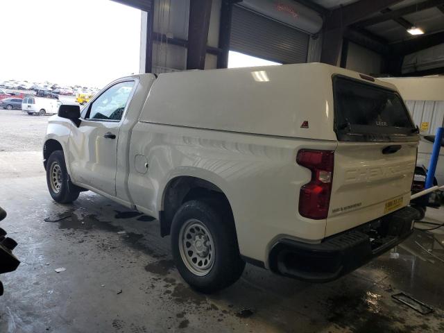 3GCNAAEK6PG347809 - 2023 CHEVROLET SILVERADO C1500 WHITE photo 2