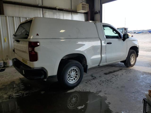 3GCNAAEK6PG347809 - 2023 CHEVROLET SILVERADO C1500 WHITE photo 3