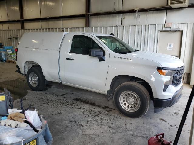 3GCNAAEK6PG347809 - 2023 CHEVROLET SILVERADO C1500 WHITE photo 4