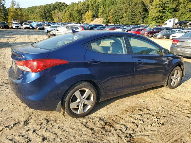 KMHDH4AE3DU493355 - 2013 HYUNDAI ELANTRA GLS BLUE photo 3