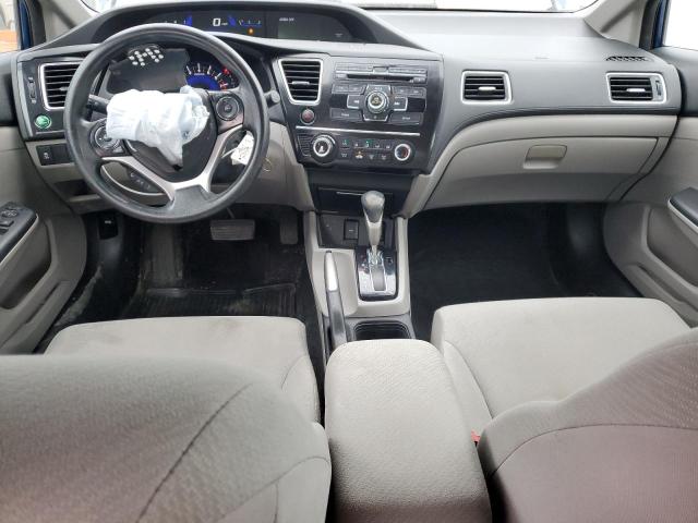 19XFB2F53DE097243 - 2013 HONDA CIVIC LX BLUE photo 8