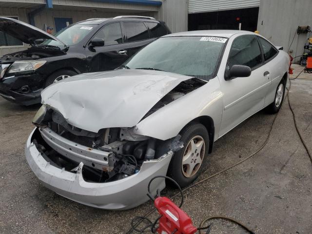 1G1JC12F237213748 - 2003 CHEVROLET CAVALIER SILVER photo 1