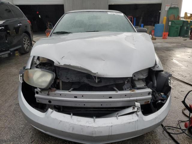 1G1JC12F237213748 - 2003 CHEVROLET CAVALIER SILVER photo 5