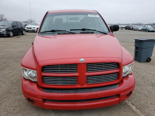 1D7HU18D65S119290 - 2005 DODGE RAM 1500 ST RED photo 5