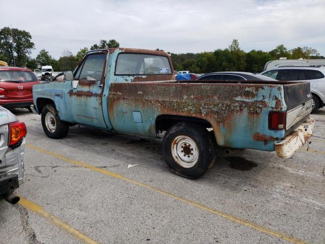 1GTGC24M3FF714922 - 1985 GMC C2500 BLUE photo 2