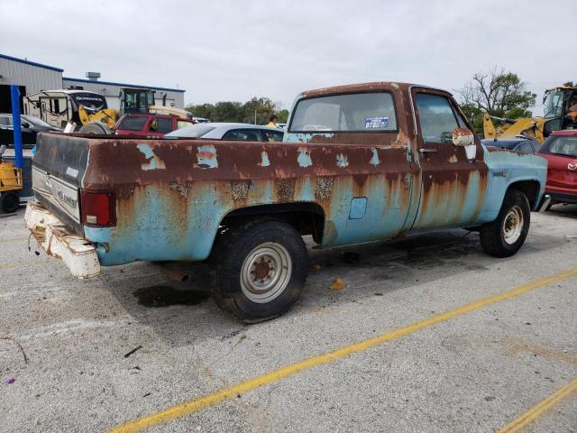 1GTGC24M3FF714922 - 1985 GMC C2500 BLUE photo 3