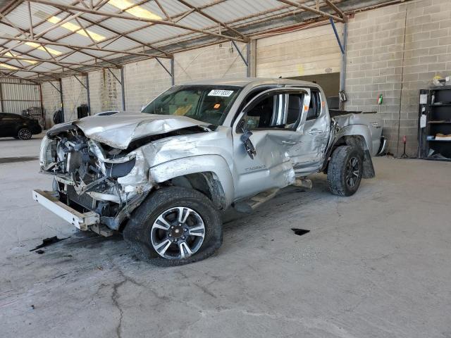 3TMJU62N76M023298 - 2006 TOYOTA TACOMA DOUBLE CAB PRERUNNER SILVER photo 1