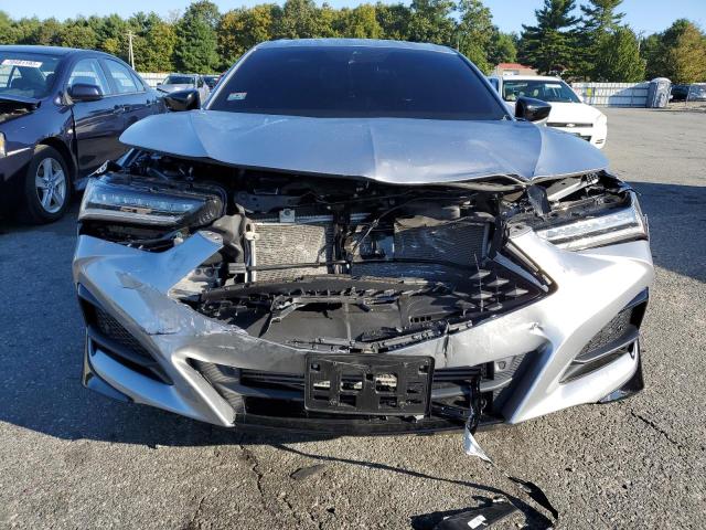 19UUB6F53MA006510 - 2021 ACURA TLX TECH A SILVER photo 5