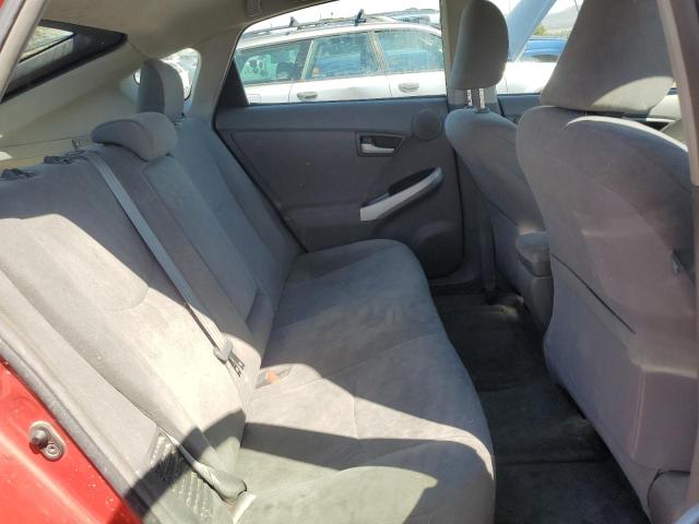 JTDKN3DU2B0253977 - 2011 TOYOTA PRIUS RED photo 10