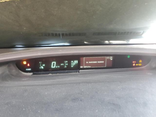 JTDKN3DU2B0253977 - 2011 TOYOTA PRIUS RED photo 9