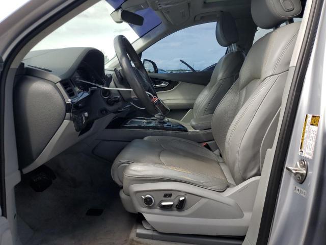 WA1VAAF79HD004401 - 2017 AUDI Q7 PRESTIGE SILVER photo 7