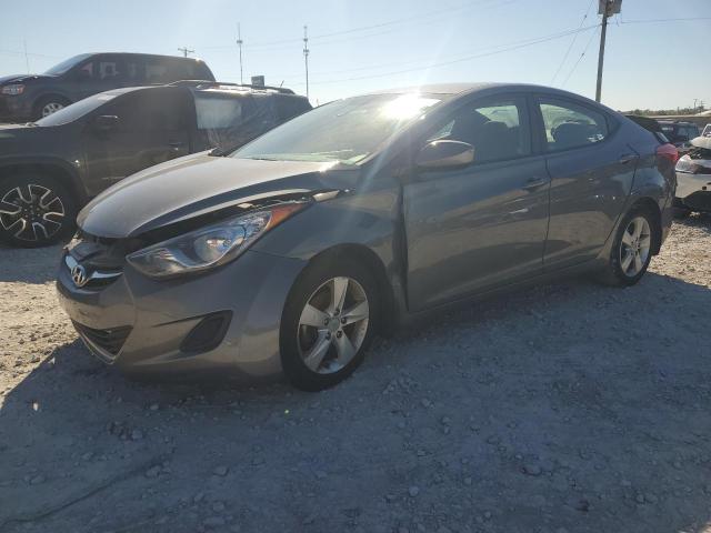 5NPDH4AE8DH253295 - 2013 HYUNDAI ELANTRA GLS GRAY photo 1