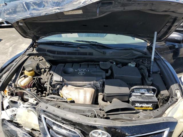 4T1BF3EK1AU049894 - 2010 TOYOTA CAMRY BASE BLACK photo 11