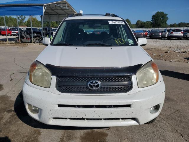 JTEGD20V950076474 - 2005 TOYOTA RAV4 WHITE photo 5