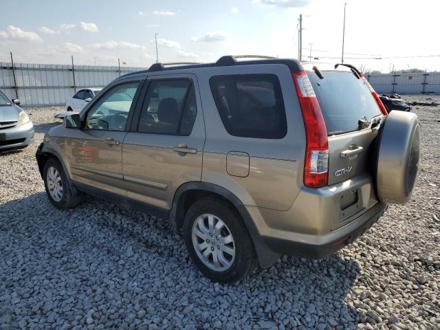 JHLRD78946C012041 - 2006 HONDA CR-V SE GOLD photo 2