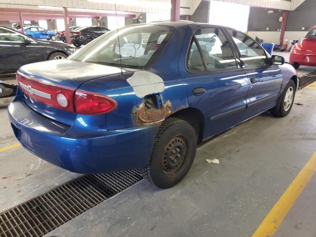 1G1JC52F437219431 - 2003 CHEVROLET CAVALIER BLUE photo 3