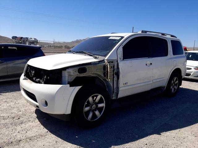 5N1AA08D98N612104 - 2008 NISSAN ARMADA SE WHITE photo 1